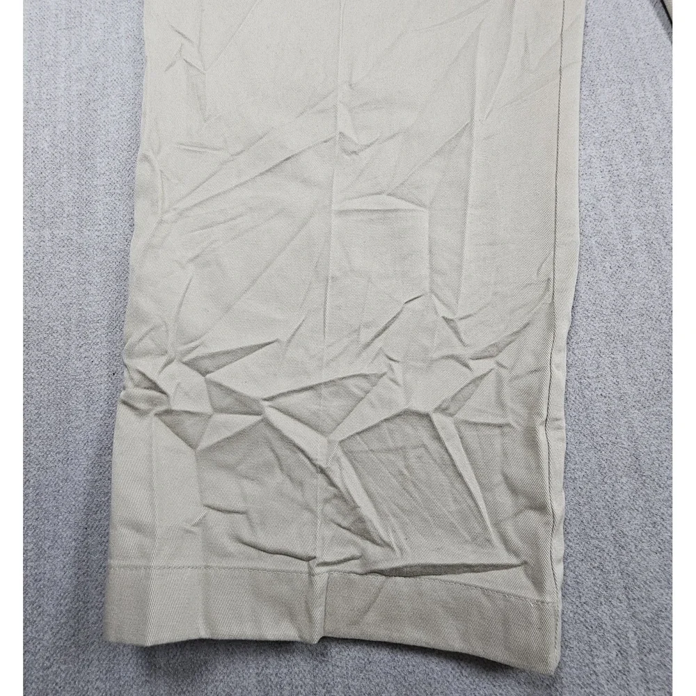 Roundtree and Yorke Non‎ Iron Performance Chino Men's Beige Pants Size 48x32